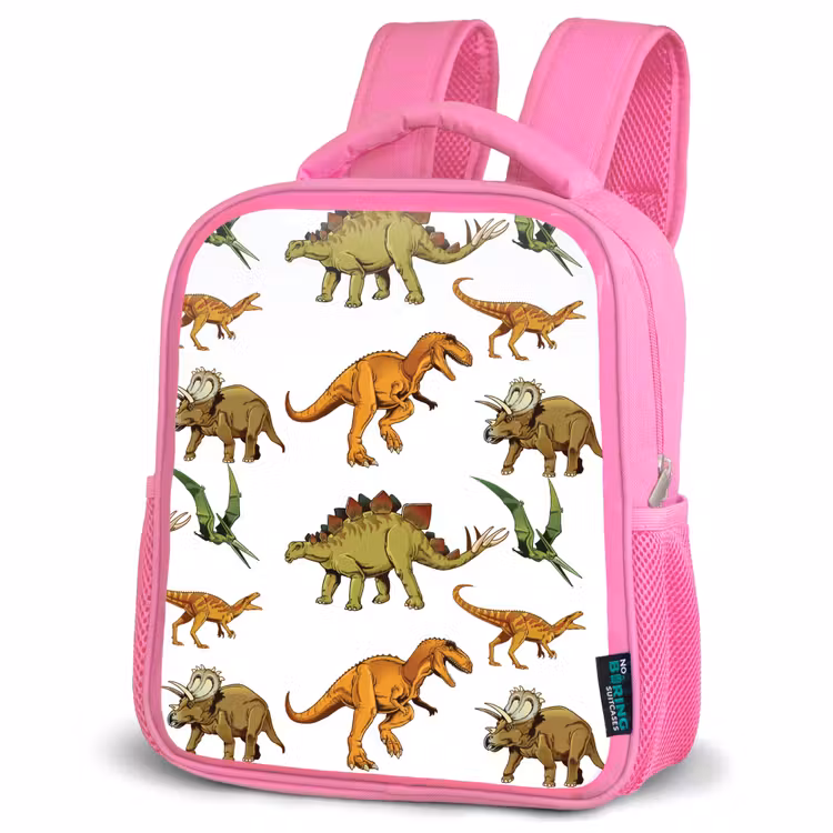 Rugzak kind - roze - Dinosaurus - Tekening - Kinderen - Jongens - Kinderen — 4
