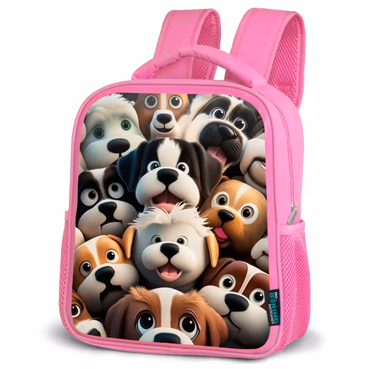 Rugzak kind - roze - Blaffende Bengeltjes — 4