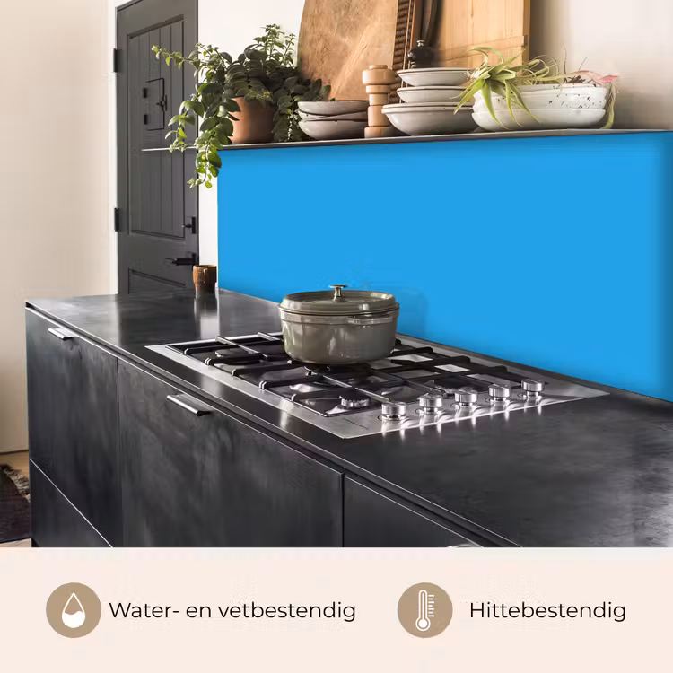 Keuken achterwand - Blauw - Licht - Kleuren — 3