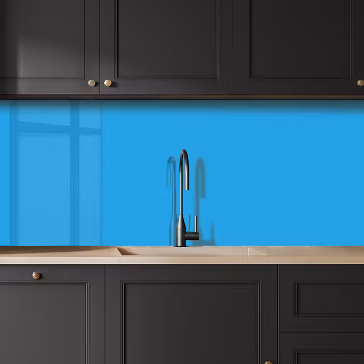 Keuken achterwand - Blauw - Licht - Kleuren — 6