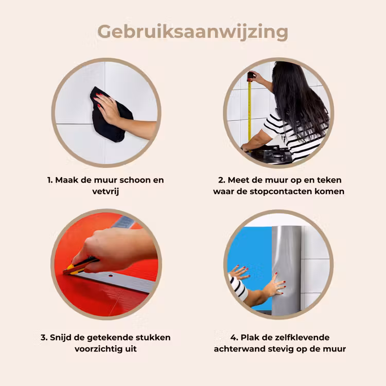 Keuken achterwand - Blauw - Licht - Kleuren — 7