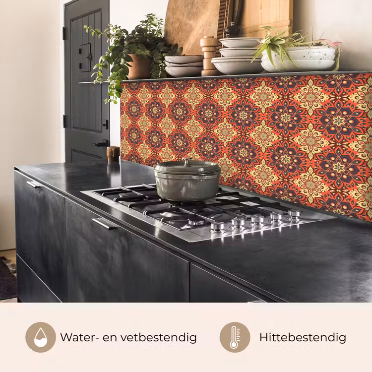 Keuken achterwand - Mandala - Bloemen - Boho - Patronen — 3