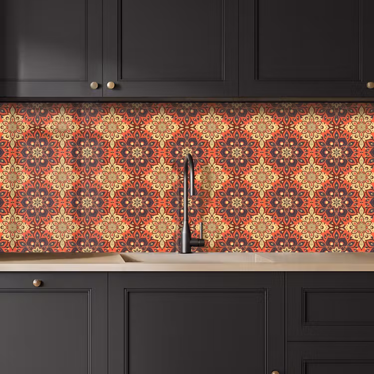 Keuken achterwand - Mandala - Bloemen - Boho - Patronen — 6