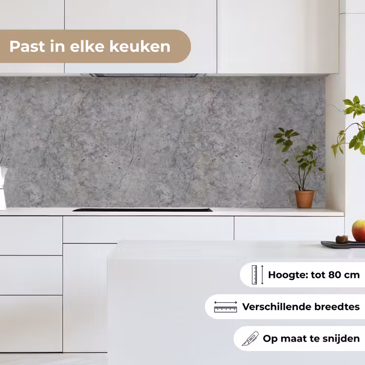 Keuken achterwand - Beton - Antiek - Patronen — 4