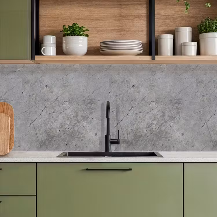 Keuken achterwand - Patronen - Beton - Oud — 5