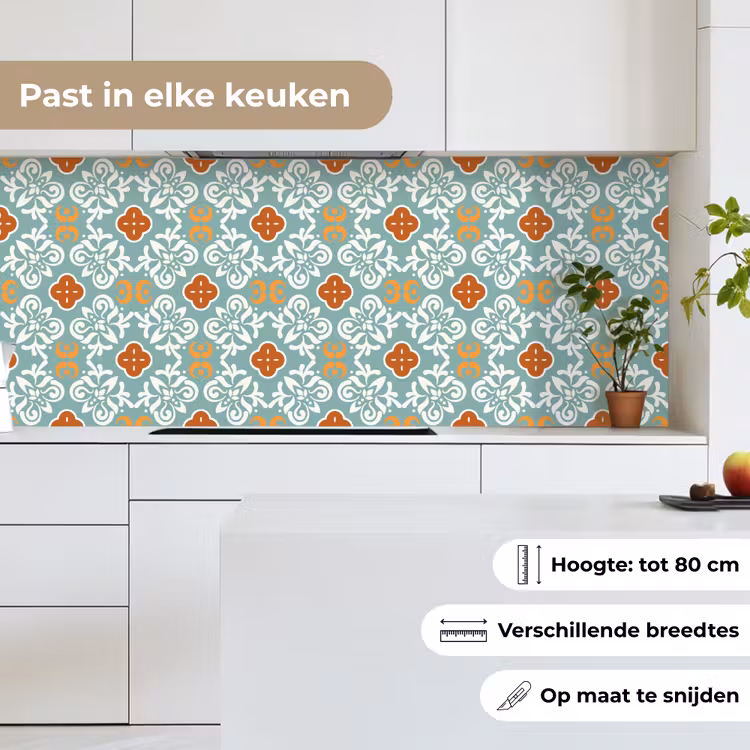 Keuken achterwand - Patronen - Bloemen - Abstract — 4