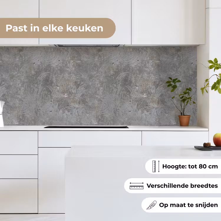 Keuken achterwand - Stenen - Beton - Patronen — 4