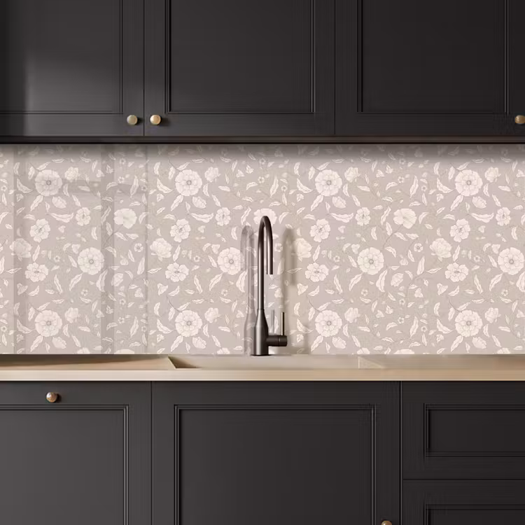 Keuken achterwand - Bloemen - Blaadjes - Patroon — 6