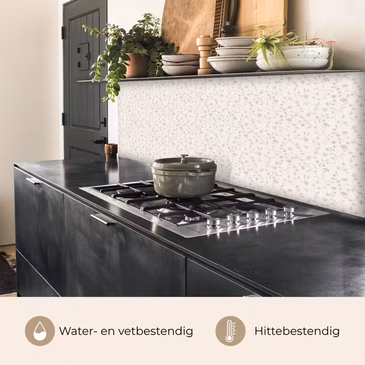 Keuken achterwand - Bloemen - Motief - Zacht — 3