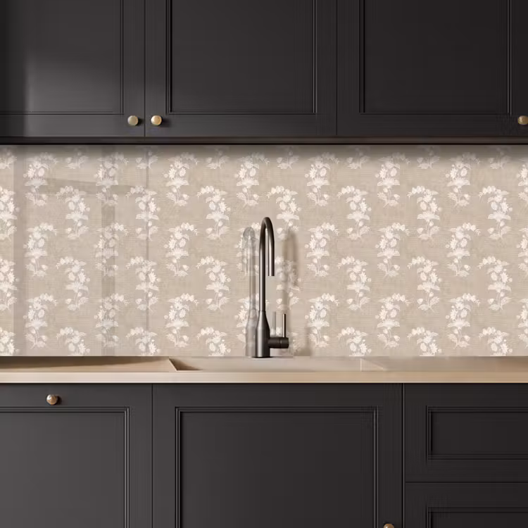 Keuken achterwand - Motief - Beige - Linnen — 6