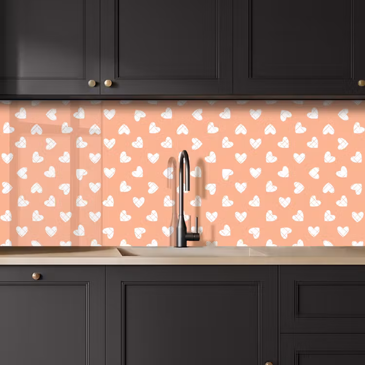 Keuken achterwand - Patronen - Abstract - Hart - Geometrie — 6