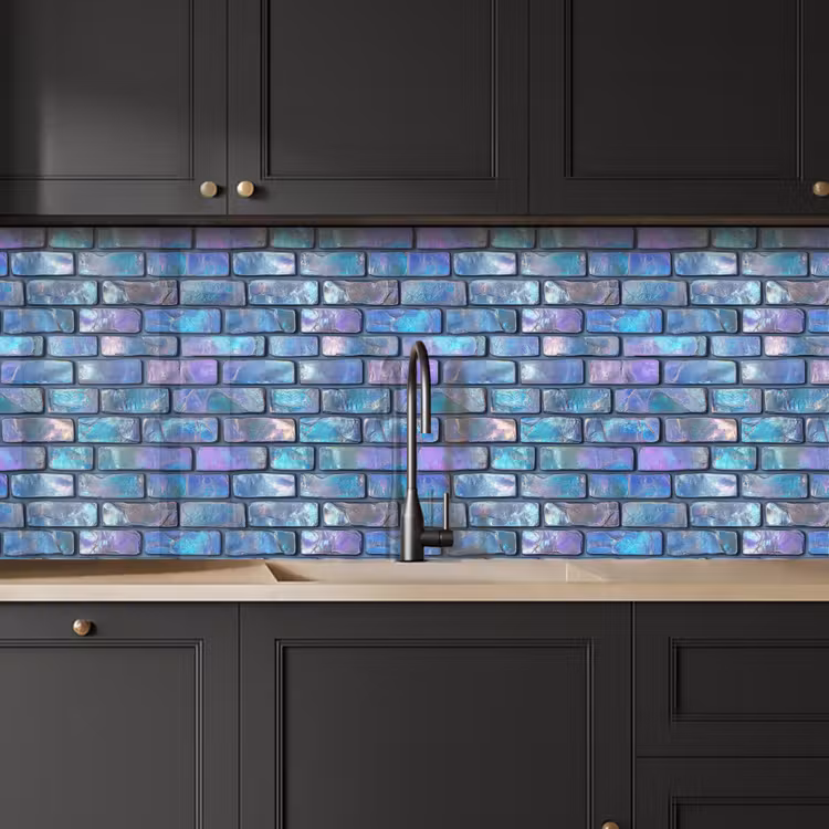 Keuken achterwand - Muur - Iriserende - Kleuren — 6
