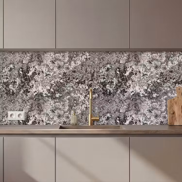 Keuken achterwand - Grijs - Roest - Patroon — 1