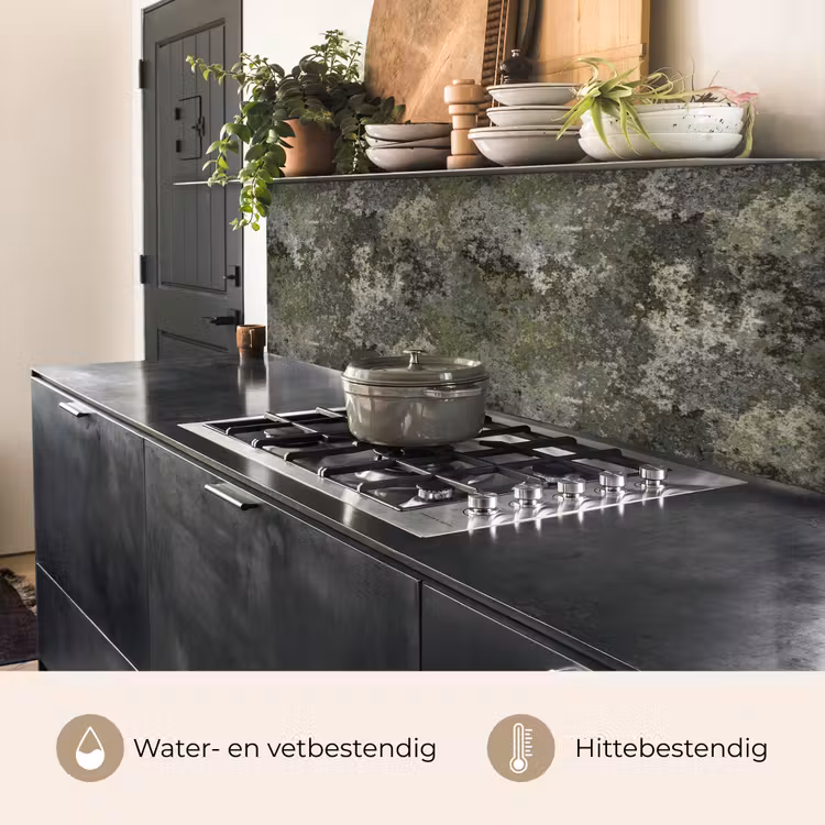 Keuken achterwand - Groen - Roest - Vlekken — 3