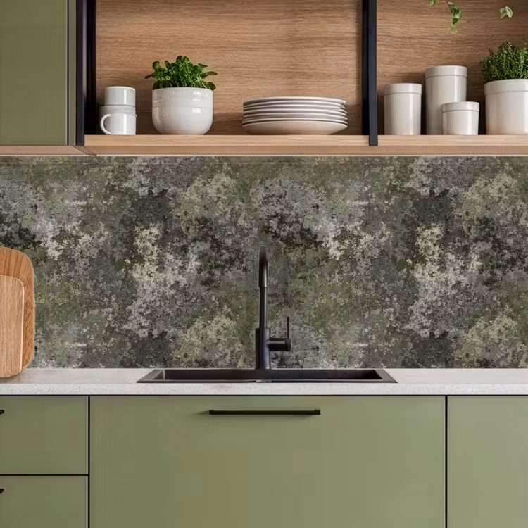 Keuken achterwand - Groen - Roest - Vlekken — 5