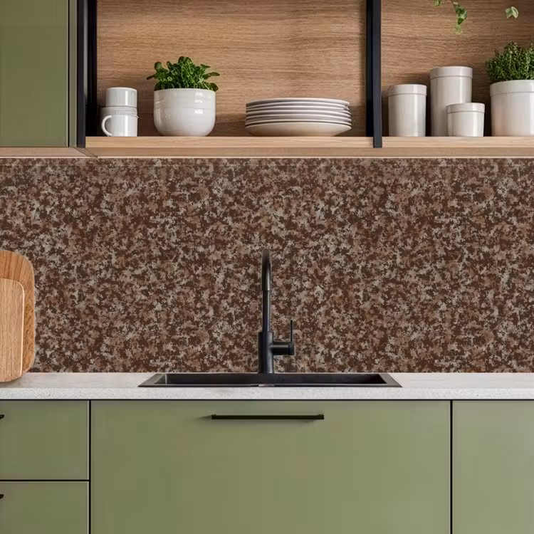 Keuken achterwand - Vlekken - Roest - Bruin - Grijs — 5