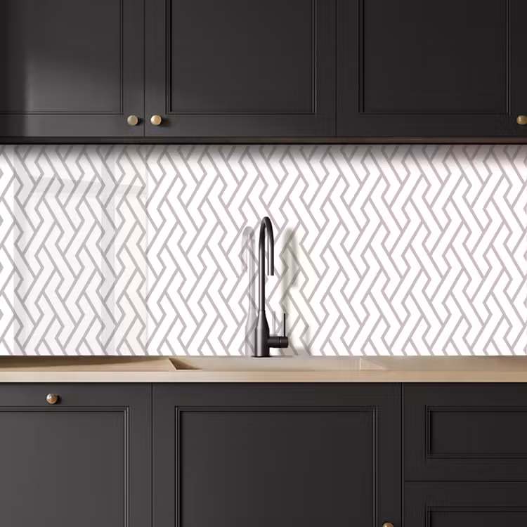 Keuken achterwand - Grafisch - Patroon - Modern - Lijn — 6