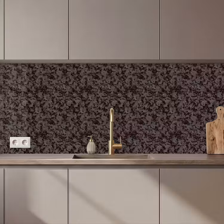 Keuken achterwand - Donker - Grijs - Patroon — 1