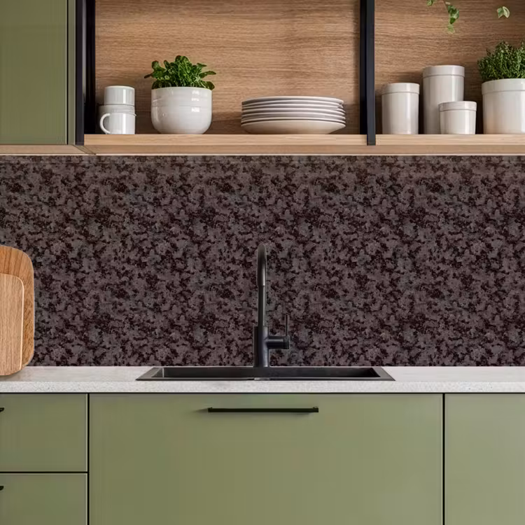Keuken achterwand - Donker - Grijs - Patroon — 5
