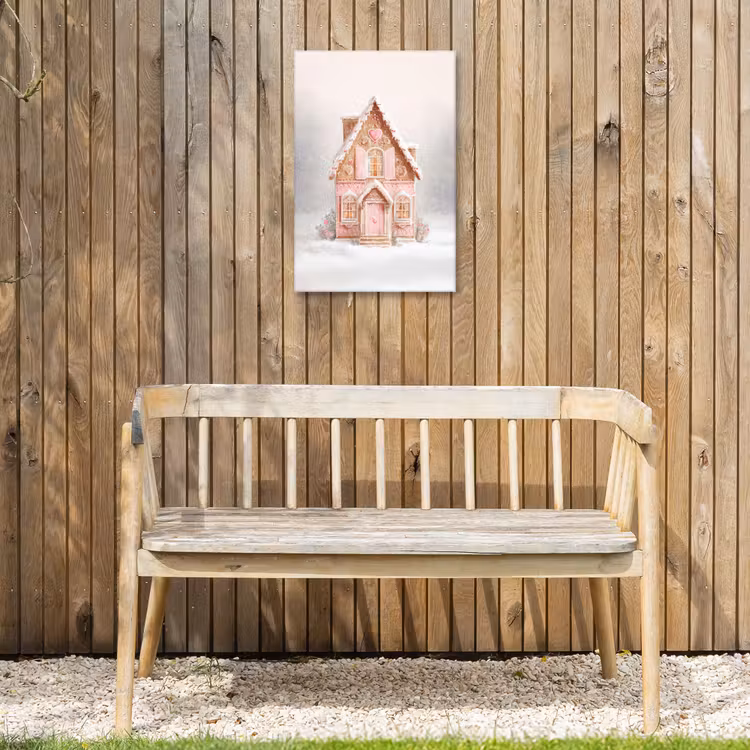 Buiten canvas - Huisje - Suiker - Pastel — 3