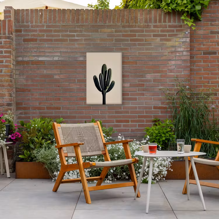 Buiten canvas - Cactus - Subtiel - Groen — 2