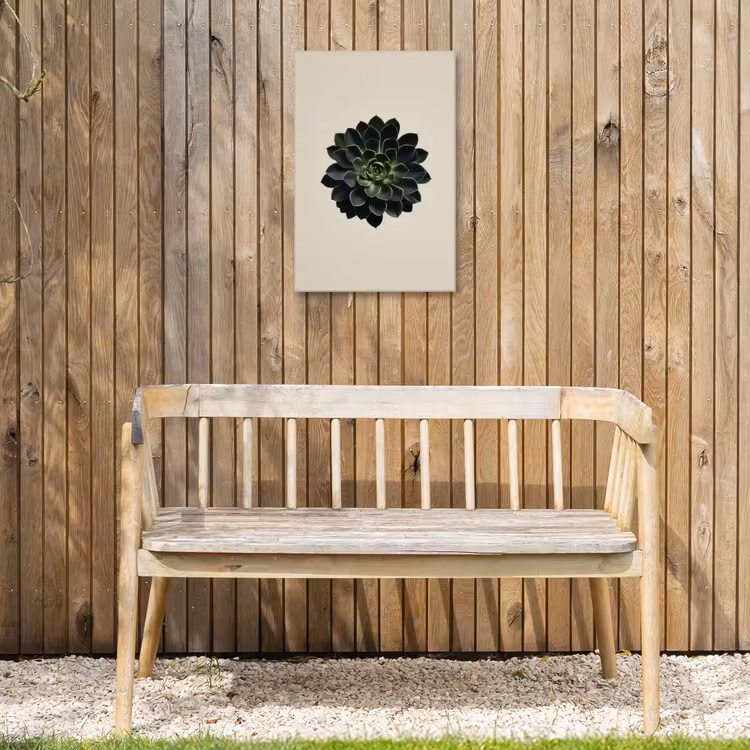 Buiten canvas - Rozet - Cirkelvormig - Donkergroen — 3