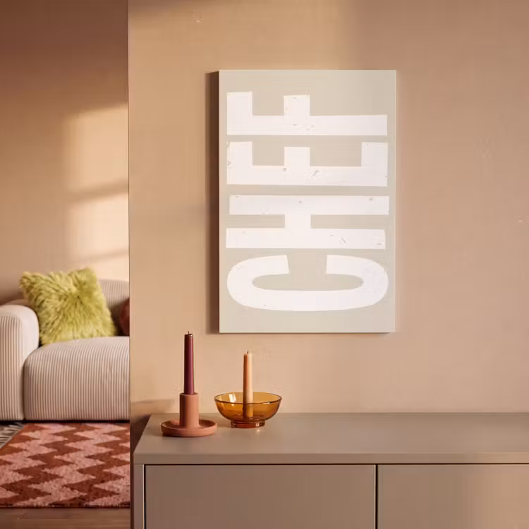 Canvas schilderij - Wit - Chef - Decoratie - Japandi — 2