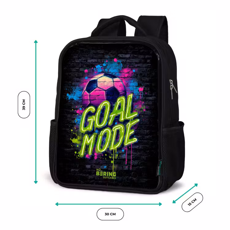 Kinder rugzak - Neon - Graffiti - Voetbal - Kleurrijk — 5