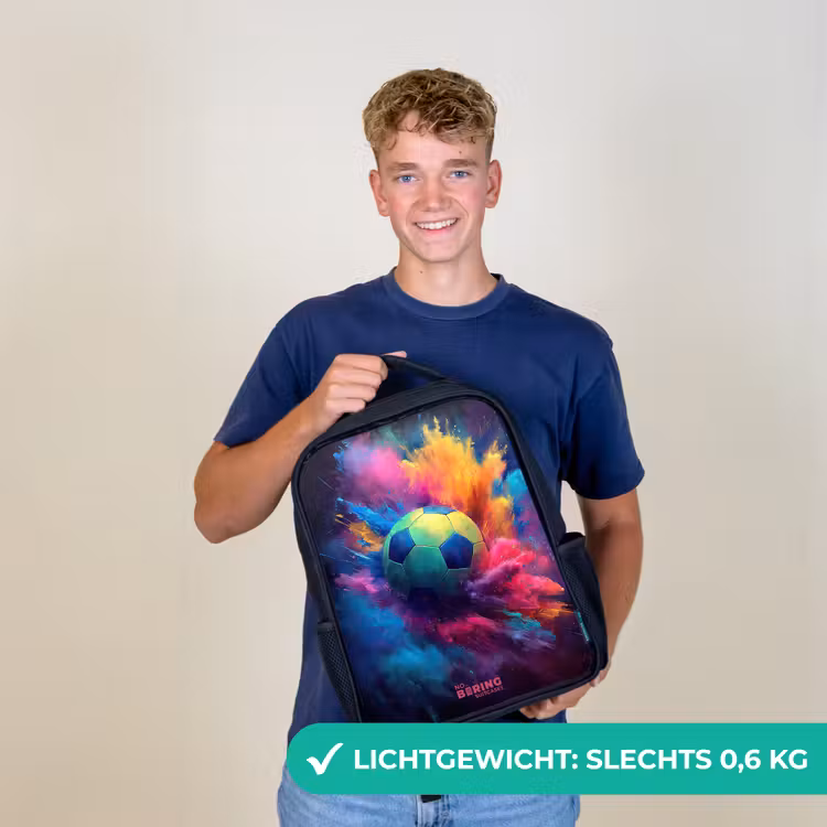 Kinder rugzak - Neon - Bal - Kleurrijk — 2