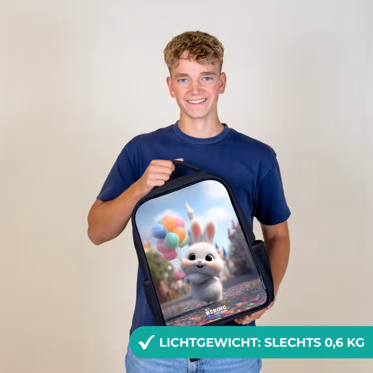 Kinder rugzak - Konijn - Ballonnen — 2