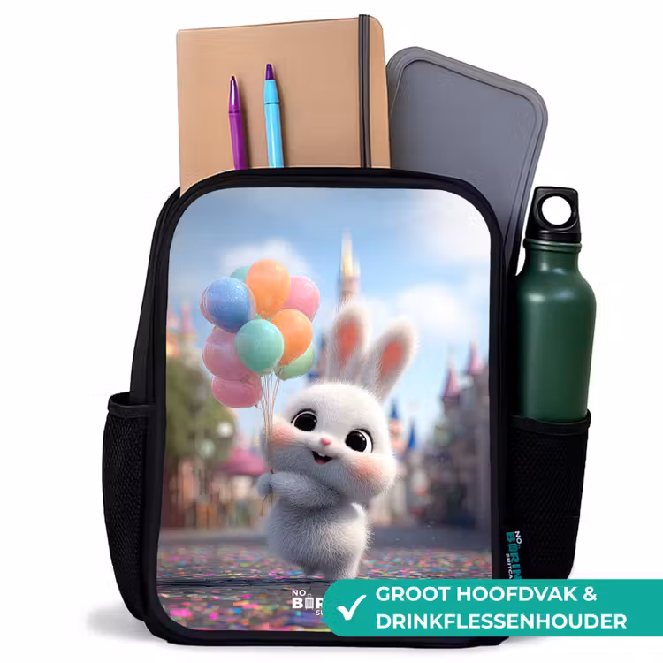 Kinder rugzak - Konijn - Ballonnen — 4