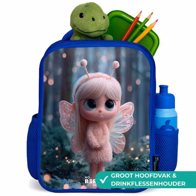 Rugzak kind - blauw - Fairy - Bos - Glitters — 6