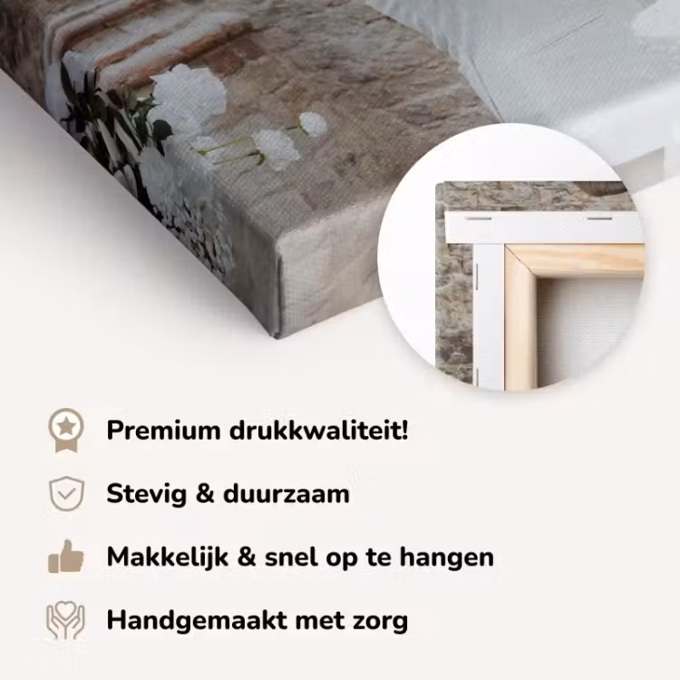 Foto op canvas — 3