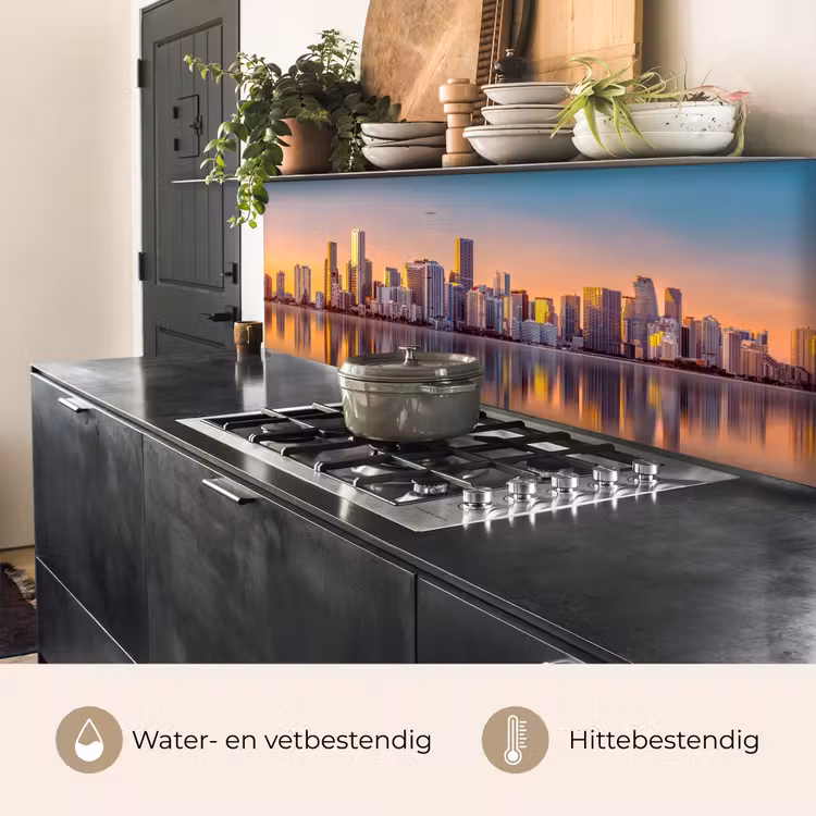 Keuken achterwand - Skyline - Gebouwen - Steden — 3