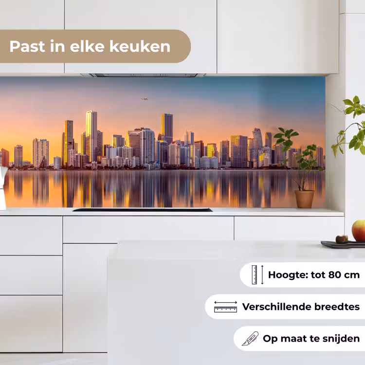 Keuken achterwand - Skyline - Gebouwen - Steden — 4