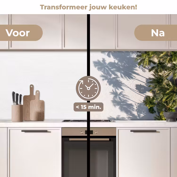 Keuken achterwand - Landschap - Zee - Strand — 2