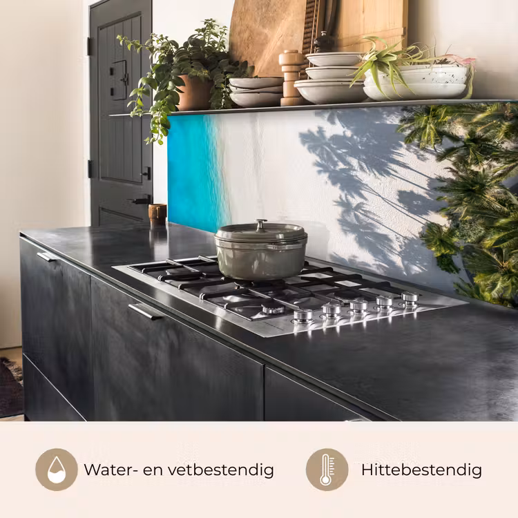 Keuken achterwand - Landschap - Zee - Strand — 3