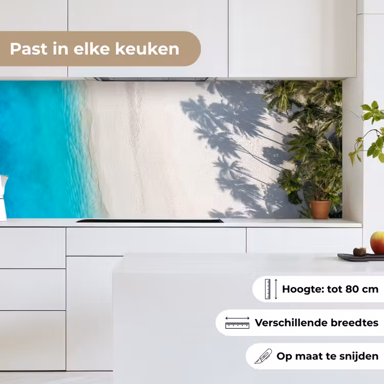 Keuken achterwand - Landschap - Zee - Strand — 4