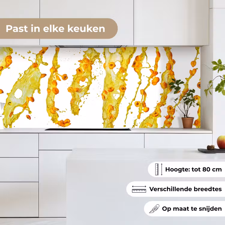 Keuken achterwand - Oranje - Geel - Splash - Fruit — 4