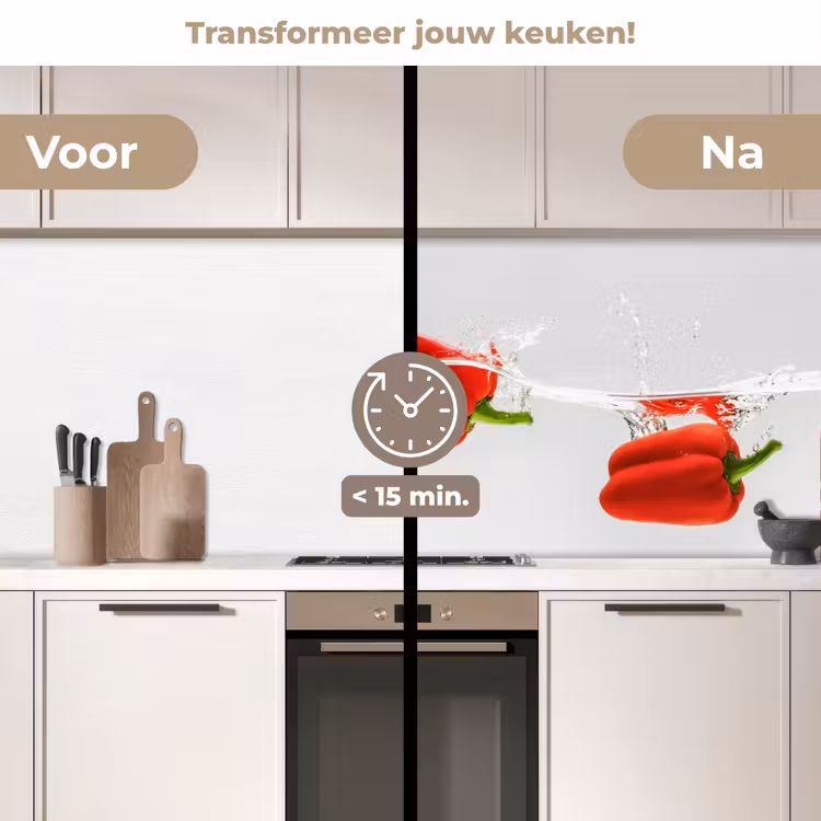 Keuken achterwand - Splash - Groente - Rood — 2