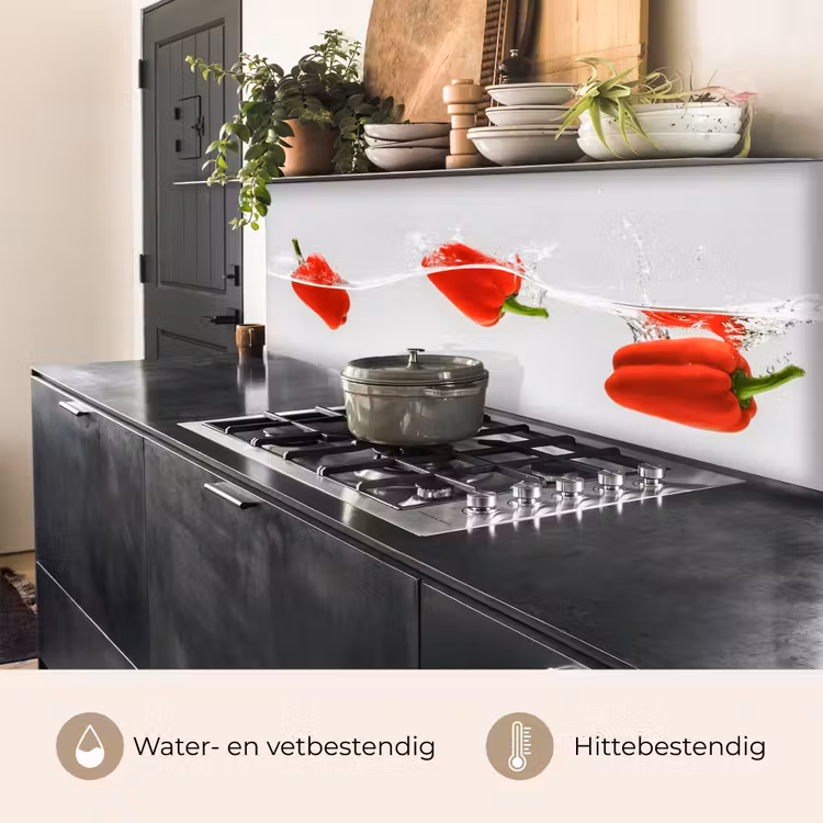 Keuken achterwand - Splash - Groente - Rood — 3