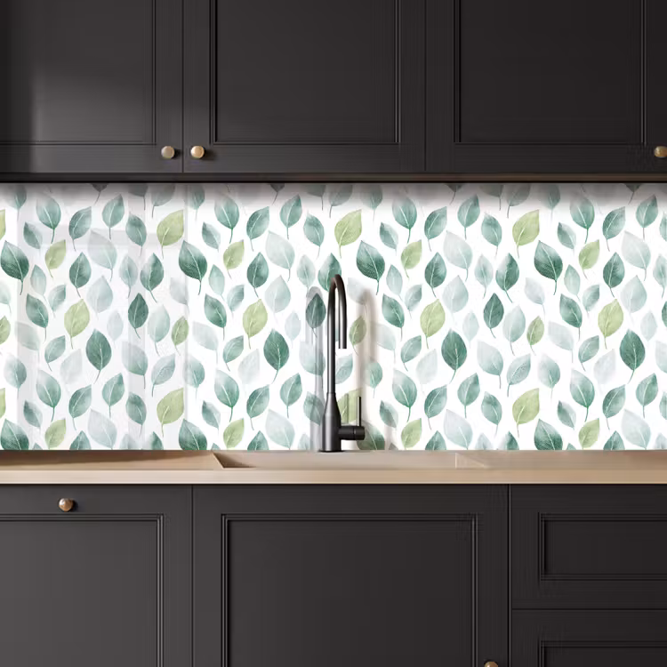 Keuken achterwand - Blad - Mix - Fris - Groen — 6