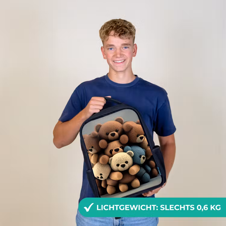 Kinderrugzak - Zwart - Knuffelberen — 2