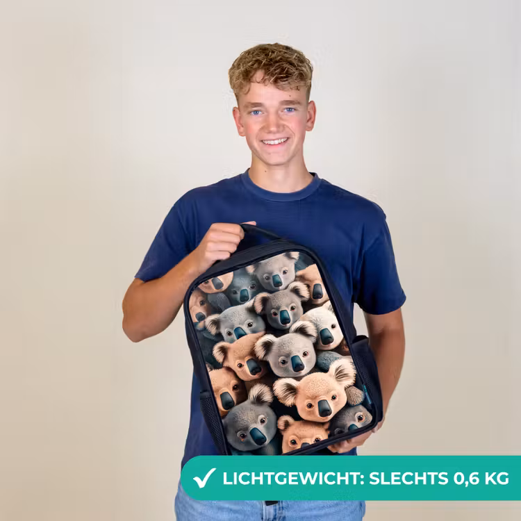 Kinderrugzak - Zwart - Koala Kapriolen — 2