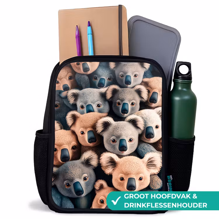 Kinderrugzak - Zwart - Koala Kapriolen — 4