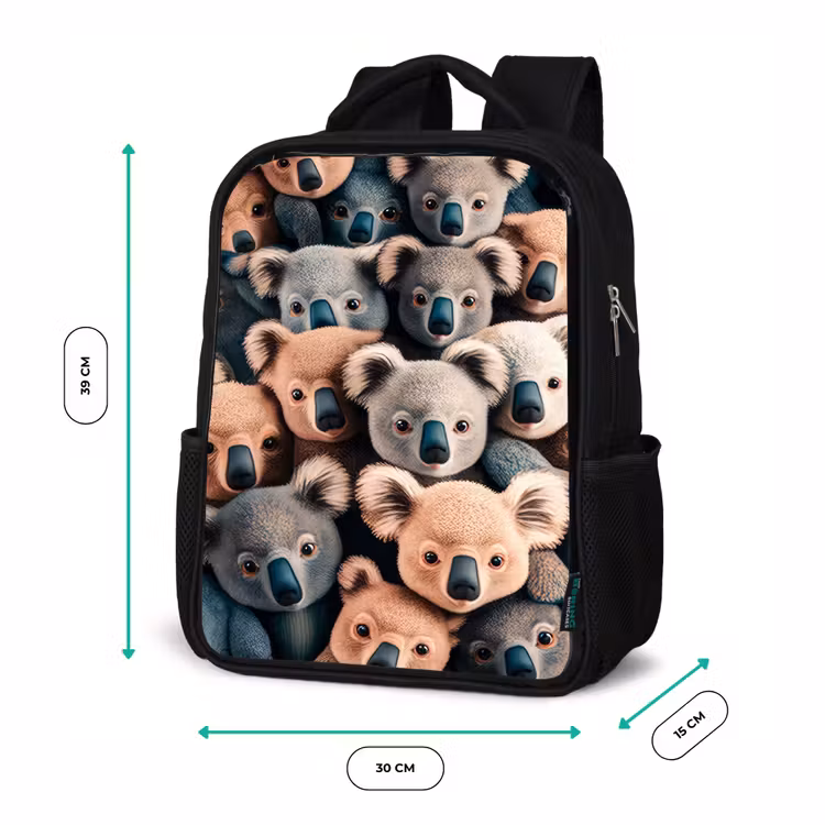 Kinderrugzak - Zwart - Koala Kapriolen — 5
