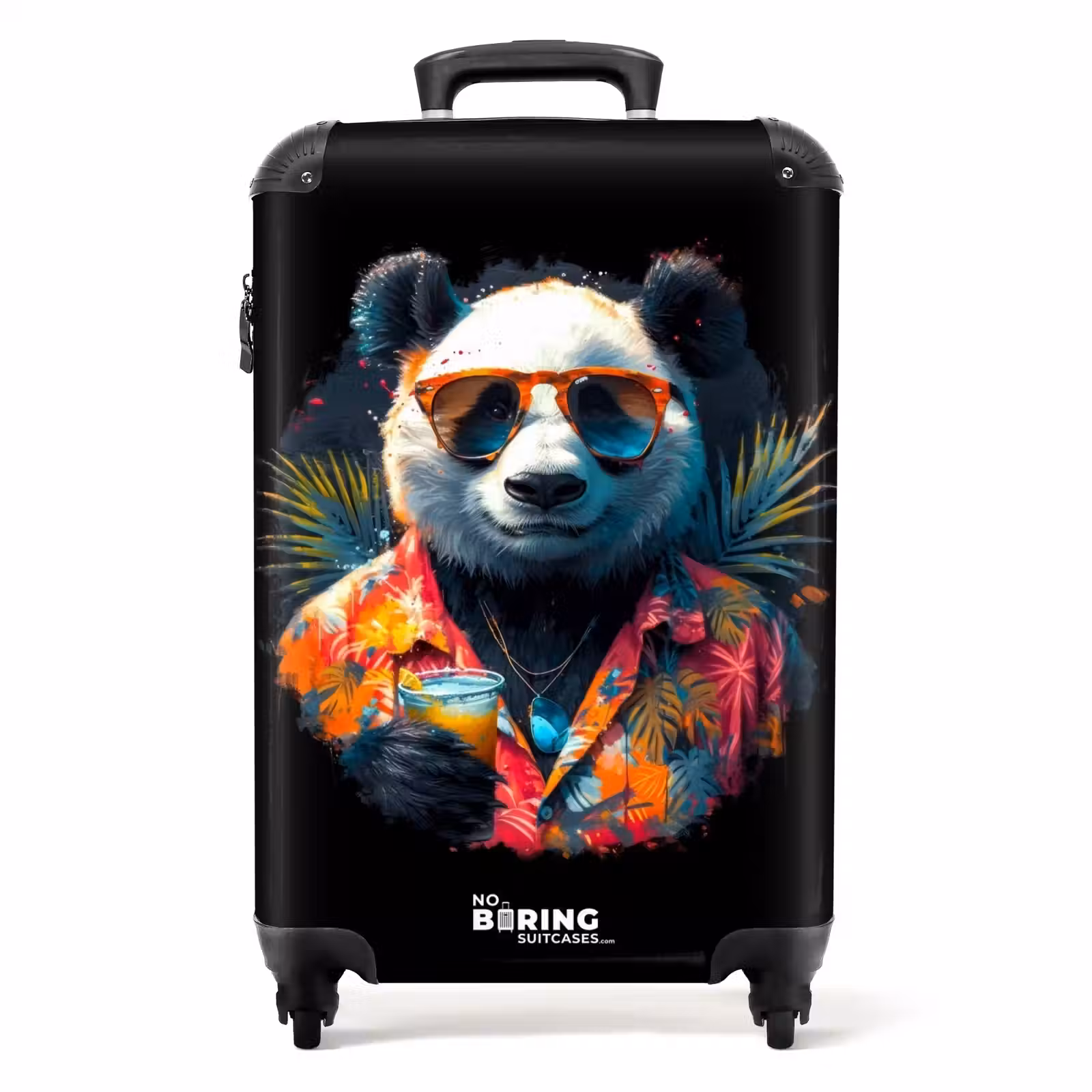 Koffer - Panda als Tropische Street Art — 1
