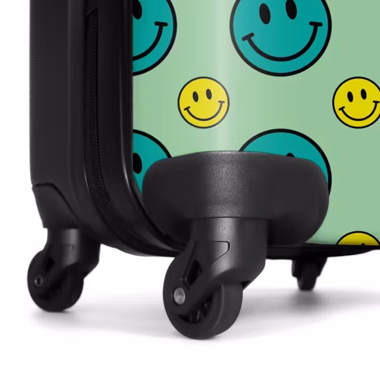 Koffer - All smiles groen — 6
