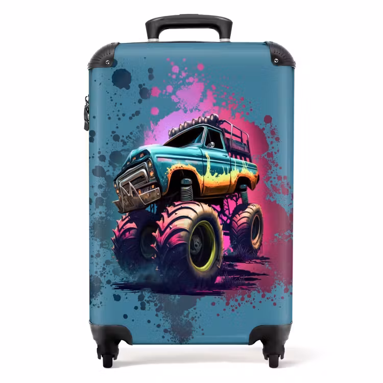 Koffer - Monster Wheels — 1