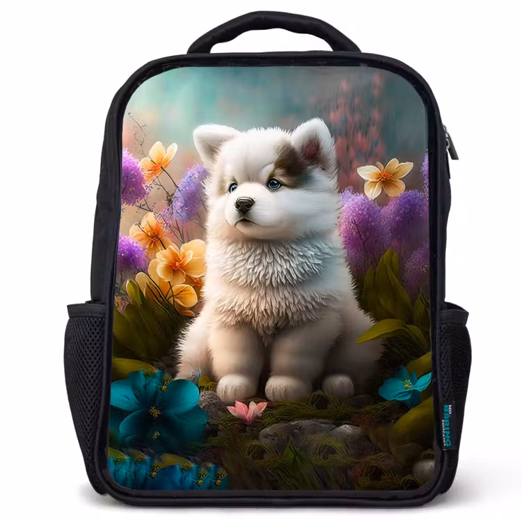 Kinderrugzak - Zwart - Fluffy Franky — 1
